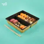 OneClick 1200ml Einwegschale mit 2 Kammern